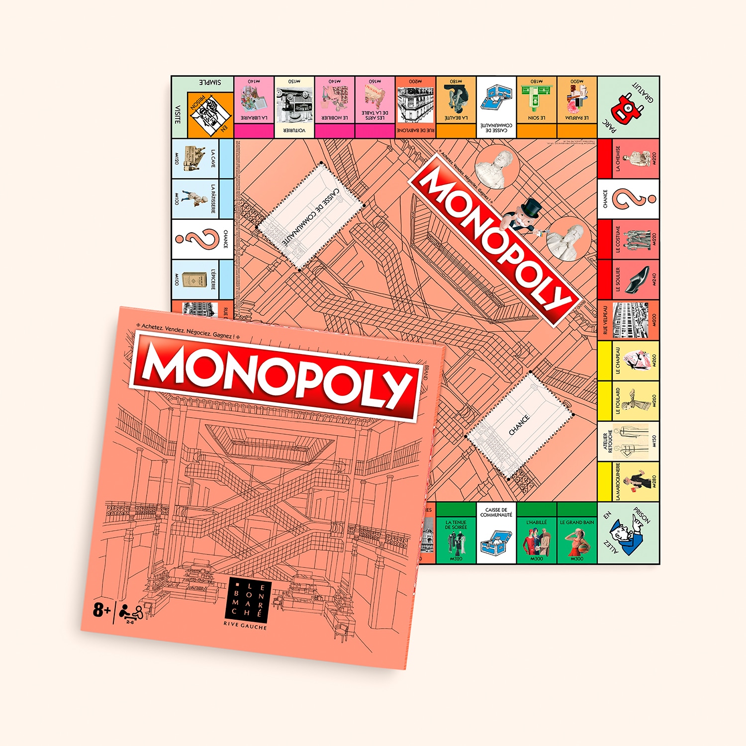 Monopoly Le Bon Marché Rive Gauche